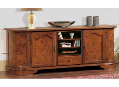 Sideboard mit Spiegel Anrichte Sideboards Holz Schrank Möbel Kommoden Braun Neu