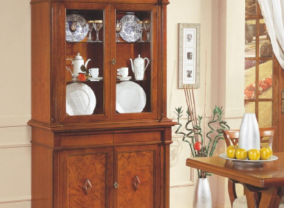 Möbel Glasschrank Vitrine Holz Vitrinen Glas Schrank Schränke Regale Italien