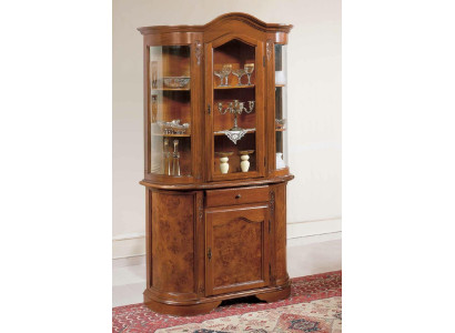 Vitrine Italienische Möbel Vitrine Wohnzimmer Sideboard Anrichte Glas Schränke