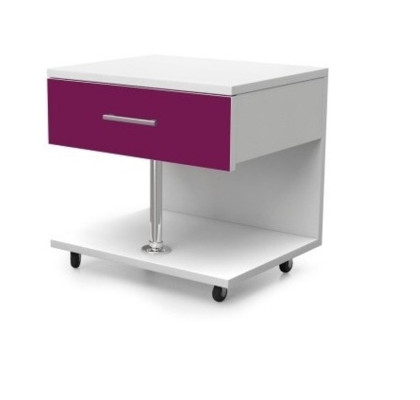 Lila Schlafzimmer Jugendzimmer Set Modern Kleiderschrank Tisch 5tlg.