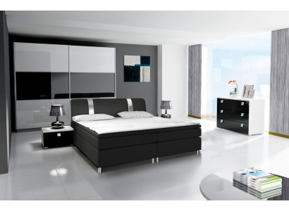 Design Schlafzimmer Moderne Garnituren Komplett Schrank Bett Kommode Nachttisch