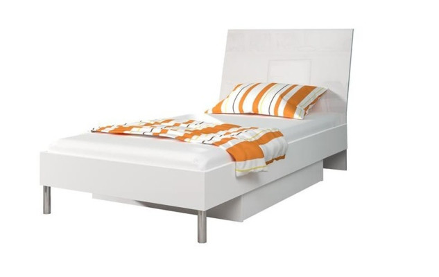 Weißes Kinderzimmer Set Schrank Kommode Tisch Holz Hochglanz 5tlg.