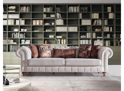 Sofas Stoff Modern Sofa3 Sitz Dreisitzer Couchen Design Couch Polster Beige