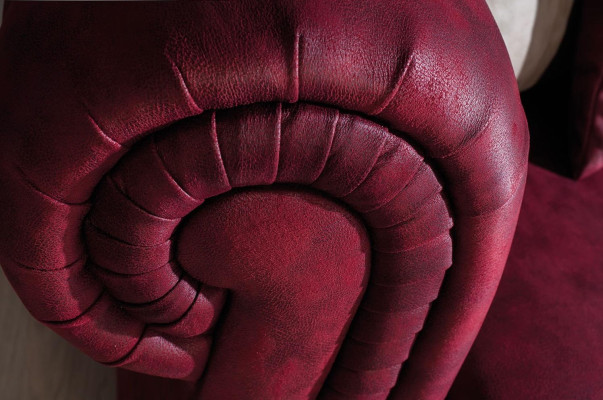 Chesterfield Sofa Couch Garnitur Sitzgruppe Polster Wohnzimmer Set 3+3+1