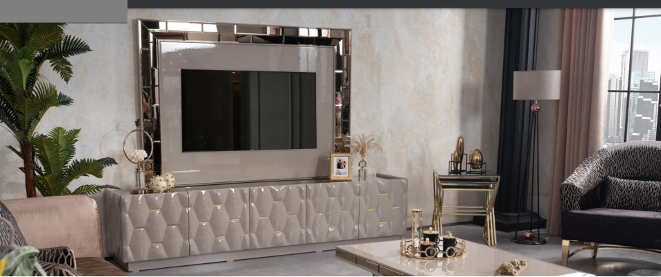 Sideboard rtv Kommode TV Schrank Lowboard TV Möbel TV Rahmen Wohnzimmerschrank