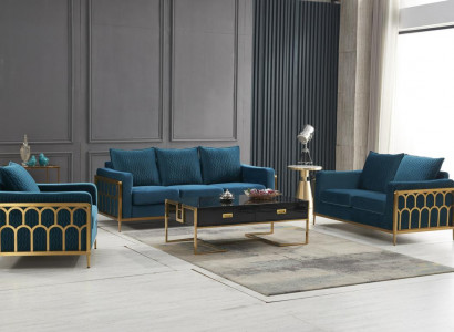 Wohnzimmer Design Sofa Sofagarnitur 3+2+1 Sitz Moderne Couch Set