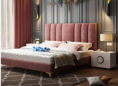 Luxus Schlafzimmer Möbel Komplett 3tlg. Set Bett 2x Nachttische Modernes