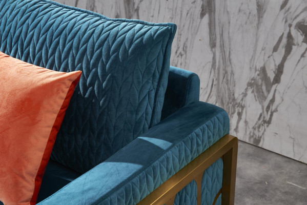 Stoff Modern Couch Wohnlandschaft Textilsofa Sofagarnitur Sofa L-Form