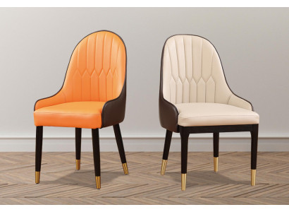 Designer Luxus Stuhl Polster Lehnstuhl Stühle 1x Sessel Wohn Ess Zimmer