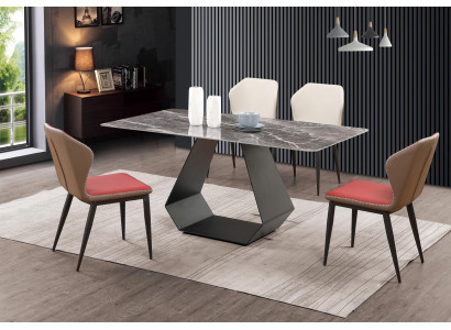 Moderner Esstisch Tisch Marmor Tische 180x90 Esszimmer Luxus Möbel Design Neu.