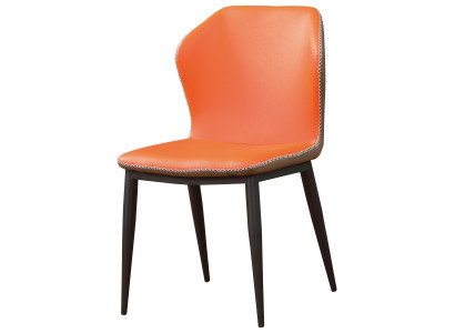 Stuhl Set Sitz Polster Garnitur Modern Esszimmer Stühle Lehn Leder Holz