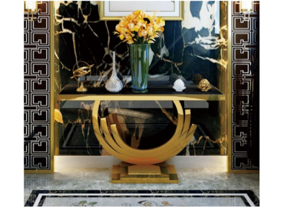 Konsolentisch Sideboard Metall Wandkonsole Anrichte Deko Konsole Beistell