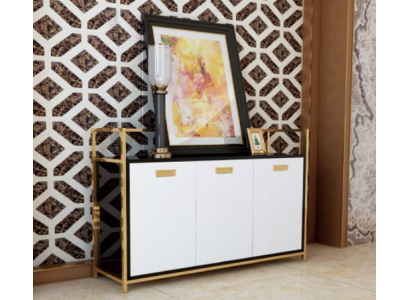 Design Kommode Schrank Luxus Edelstahl Kommoden Schrank Dekorative Regal