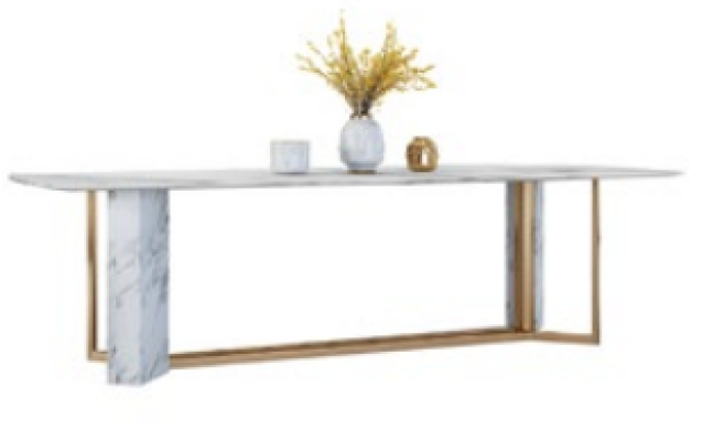 Komplett Set Esstisch + 6 Stühle Esszimmer Deko Set Ess Gruppe Holz Tisch