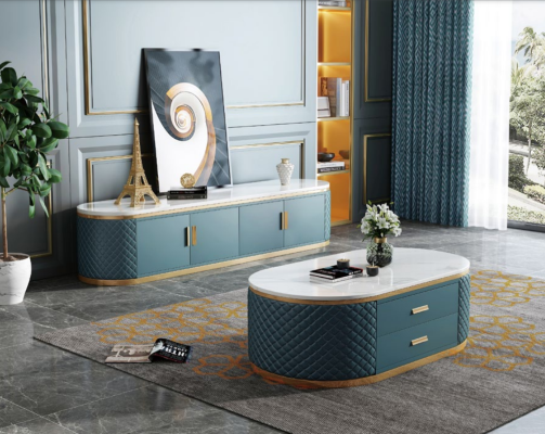 Designer Kommode Anrichte Low Board Side Dekor Schrank Wohn Zimmer Regal