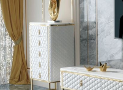 Dekorative Kommode Sideboard Kommoden Sideboards 5 Schubladen Hochschrank