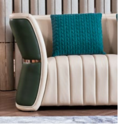 Komplett Set Sofagarnitur 3+2+1+1 Sitzer Design Sofa Couch Wohnlandschaft