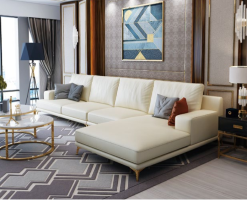 Design Polster Couch Wohnlandschaft Ecksofa Polster Sitz Garnitur Sofa