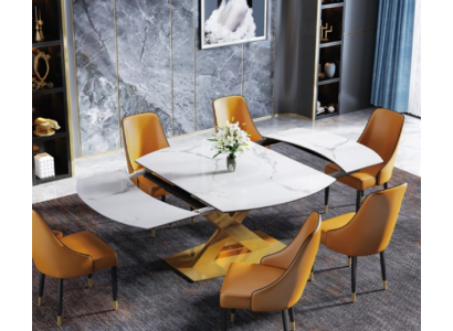 Moderner Holztisch Esstisch Tisch Holz Tische 120/180cm Ess Zimmer