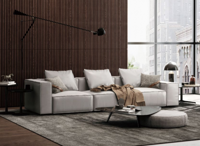 Sofa 4 Sitzer Big XXL Couch Sofas Couchen Design Wohnzimmer Viersitzer