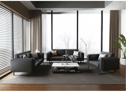 Luxus Möbel Sofagarnitur Couch Sofa Polster 3 2 1 Couchen Neu Ledersofa