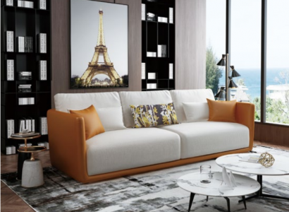 Hochklassige Wohnzimmer Designer Möbel 4 Sitzer Couch Big XXL Sofa