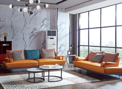 Sofa 4 Sitzer Big XXL Couch Sofas Design Couchen Wohnzimmer Viersitzer