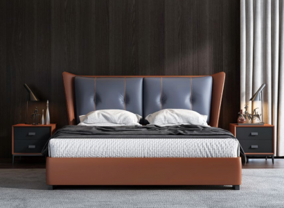 Italienische Schlafzimmer Betten Stil Möbel designer Bett + 2 Nachttische