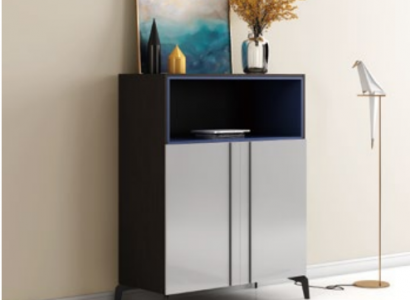 Design Kommode Anrichte Side Lowboard Schrank Regal Dekorative Luxus Wohn