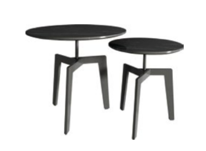 Set 2x Deko Couchtisch Kaffeetisch Beistelltisch Designer Wohnzimmertisch