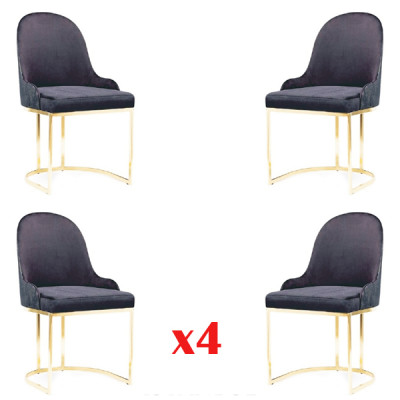 Garnitur Sitz Polster Holz 4x Stühle Möbel Neu Esszimmer Küche Gruppe