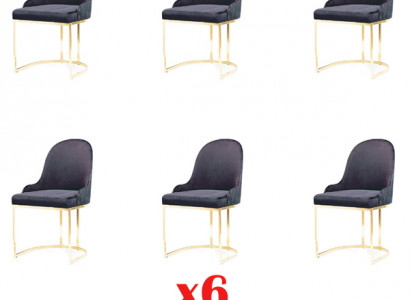 Küche Ess Gruppe Set Stuhl Garnitur Sitz Polster Holz 6x Stühle Neu