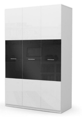 Kleiderschrank Regal Schrank für Schlafzimmer Kinder Jugend Schwarz