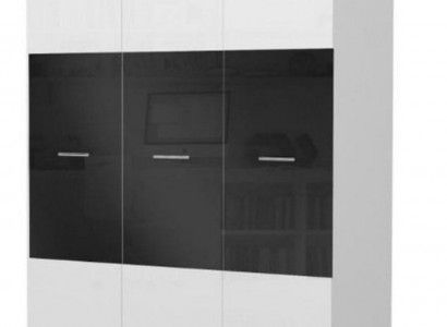 Kleiderschrank Regal Schrank für Schlafzimmer Kinder Jugend Schwarz