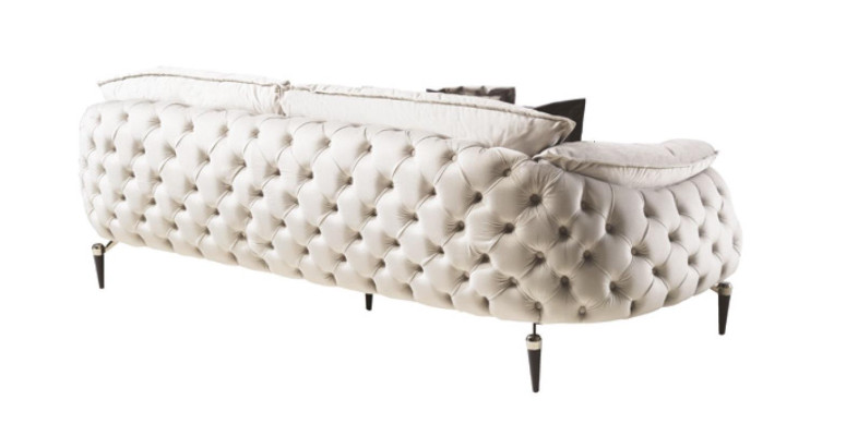 Grüne Chesterfield Couch Stoff Sofa Couch Möbel Luxus Einrichtung Sofas Couchen