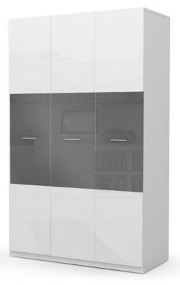 Grauer Schrank Schränke Kleiderschrank Hochglanz Kleiderschränke Kinderzimmer