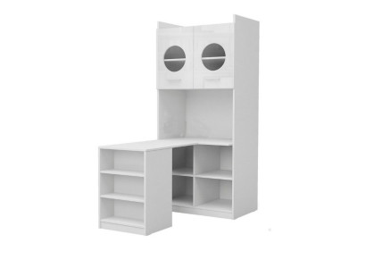 Eckschreibtisch Modern Schreibtisch Holz Jugend Kinderzimmer Weiß Möbel Design