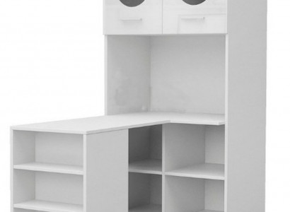 Eckschreibtisch Modern Schreibtisch Holz Jugend Kinderzimmer Weiß Möbel Design