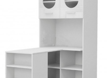 Modern Schreibtisch Holz Eckschreibtisch Jugend Kinderzimmer Weiß Möbel Design