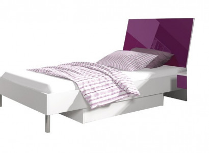 Kinderzimmer Bett Schlafzimmer Betten Einzelbett Single Jugendzimmer Lila Holz