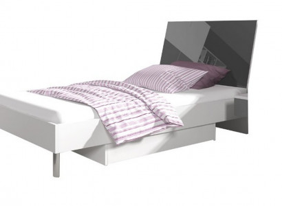 Kinderzimmer Bett Schlafzimmer Betten Einzelbett Single Jugendzimmer Grau Holz