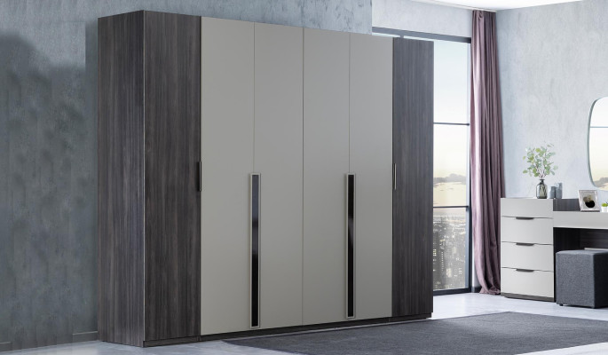 xxl Kleiderschrank Design Schrank Moderne Schränke Schlafzimmer Möbel Loft Neu