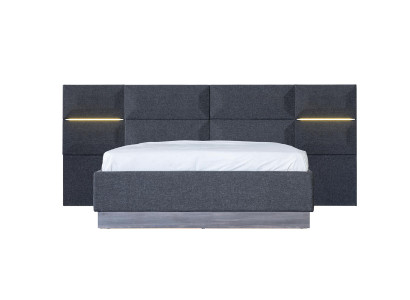 Bett Polster Design Material Holz Doppel Hotel Betten Neu Modernes