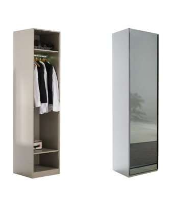 Kleiderschrank Schrank Glasschrank Schlafzimmer Holz moderne Schränke Möbel Neu