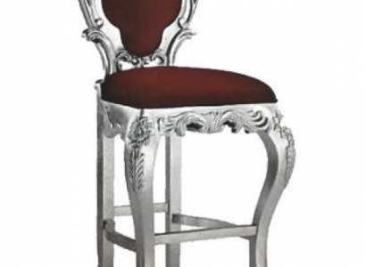 Hocker Barhocker Königlicher Polster Chesterfield Samt 1 Sitzer Antik Stil Stuhl