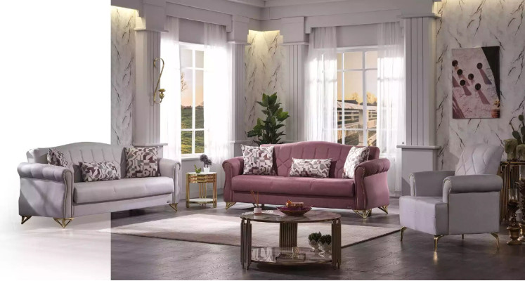 Sessel Polsterstuhl Lounge Armlehnen Polstersessel Wohnzimmer Lounge