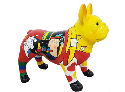 Designer Figur Statue Moderne Figuren Dekoration Hund Garten Skulptur Skulpturen