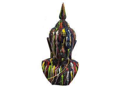 Designer Figur Statue Moderne Figuren Dekoration Büste von Buddha Skulpturen Neu