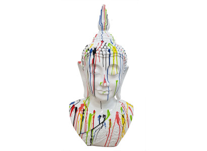 Designer Figur Statue Moderne Figuren Dekoration Büste Buddha von Skulpturen Neu