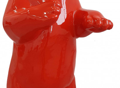 Designer Figur Statue Moderne Figuren Dekoration Bär Garten Skulptur Skulpturen 